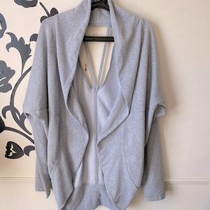 Open Back Sporty Cardigan